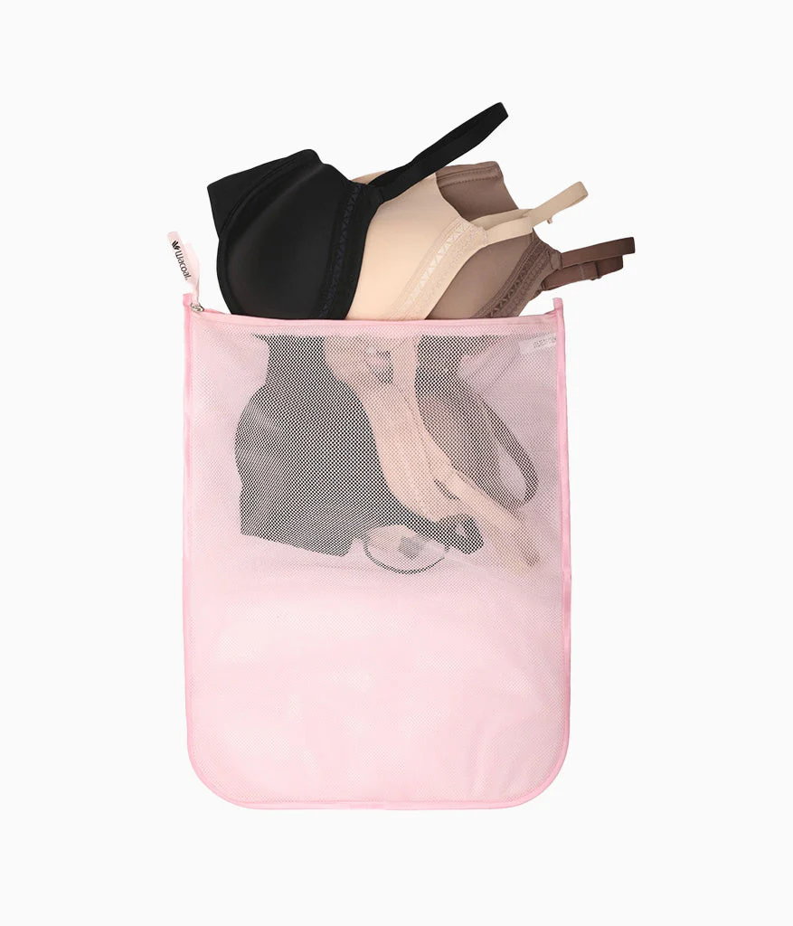 Lingerie Wash Bag: Pink - Image 2