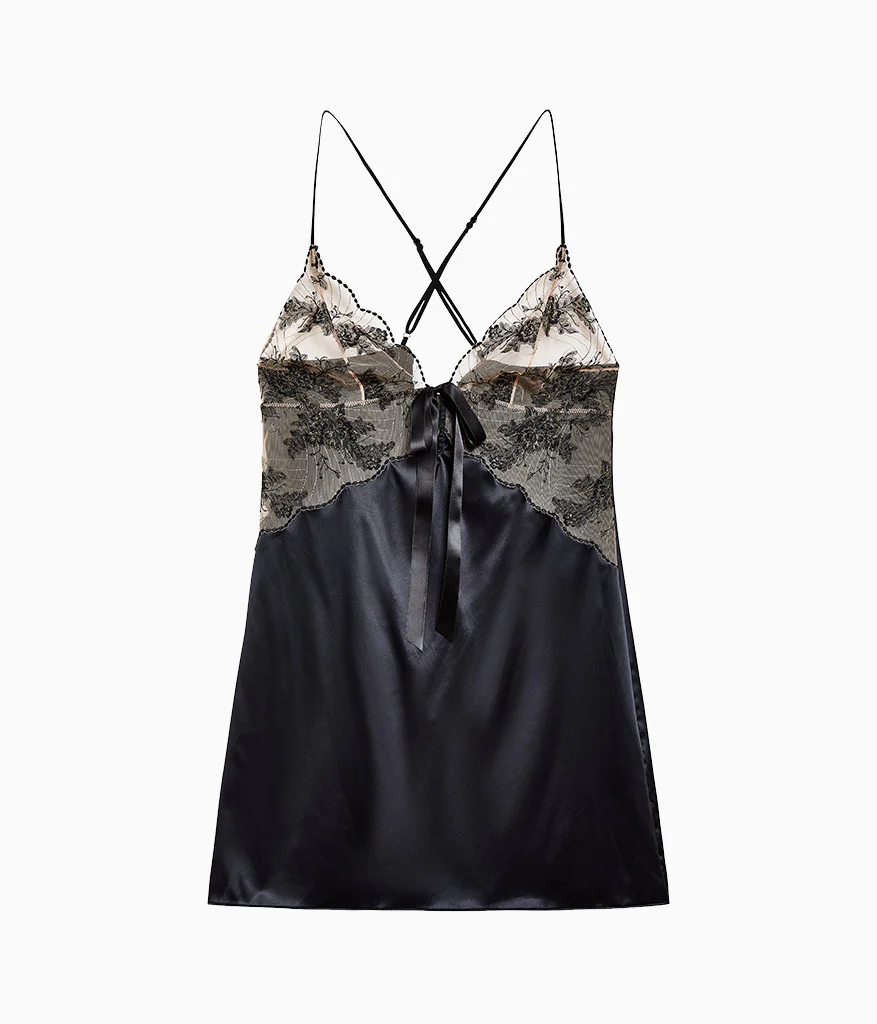 Midnight Soiree Chemise: Caviar - Image 4