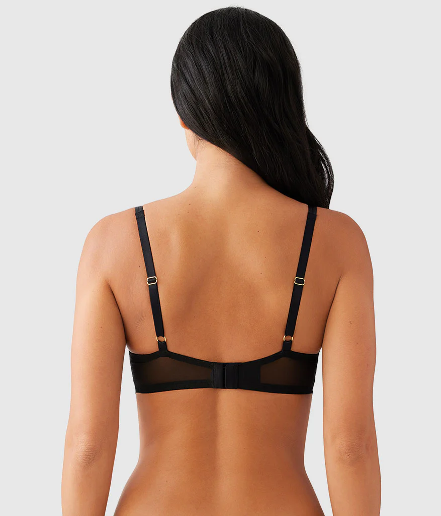 Midnight Soiree Underwire Bra: Caviar - Image 2