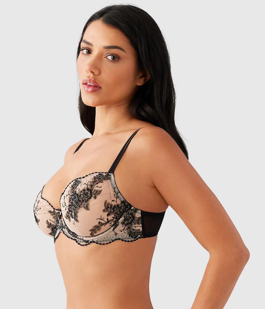 Midnight Soiree Underwire Bra: Caviar - Image 3