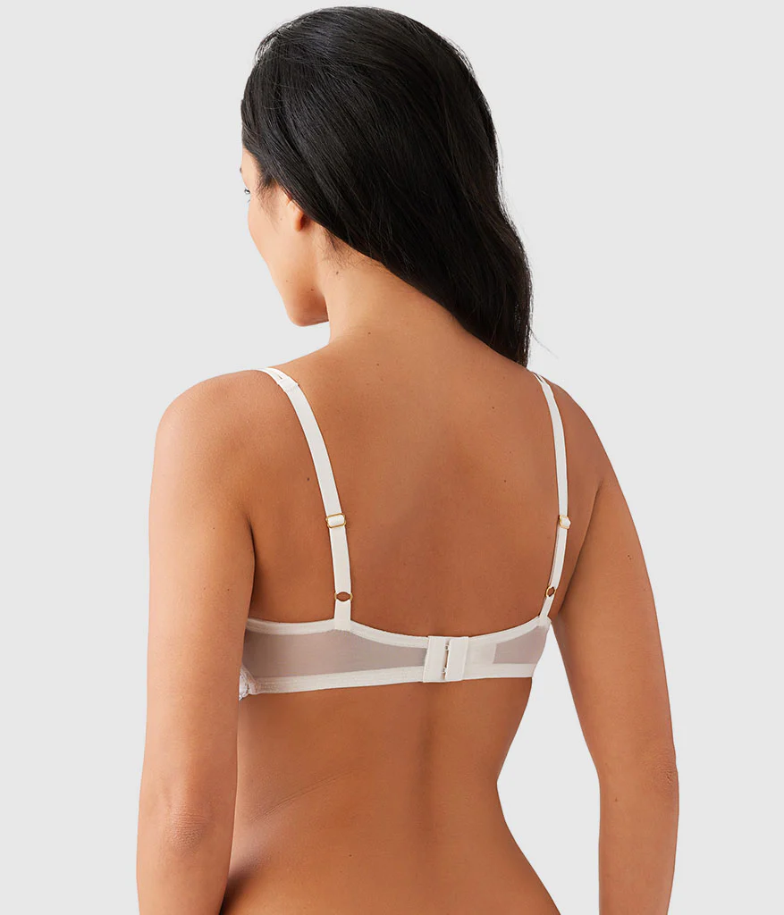 Midnight Soiree Underwire Bra: Champagne - Image 2