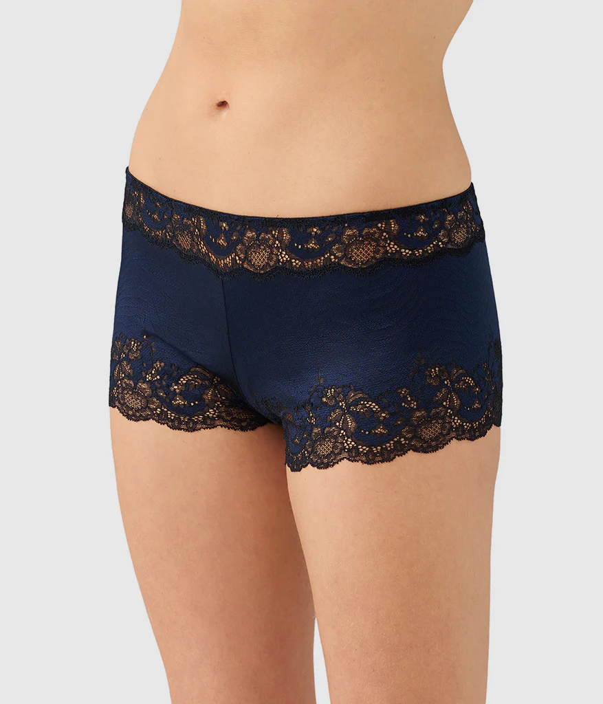 Modern Affair Boyshort: Night Sky/Black - Image 2