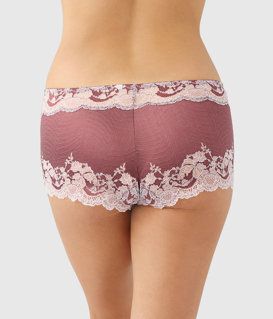 Modern Affair Boyshort: Rose Brown/Cradle Pink - Image 3