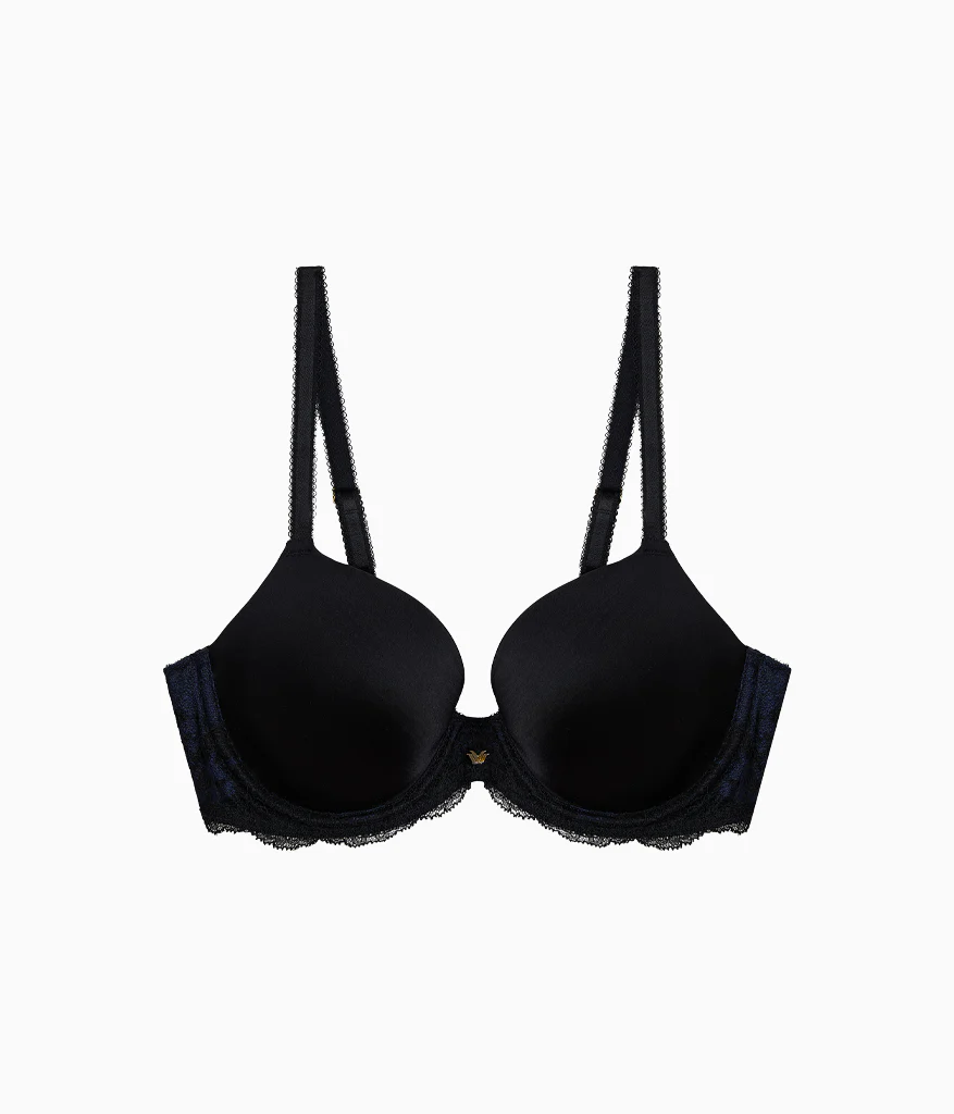 Modern Affair T-Shirt Bra: Night Sky/Black - Image 6