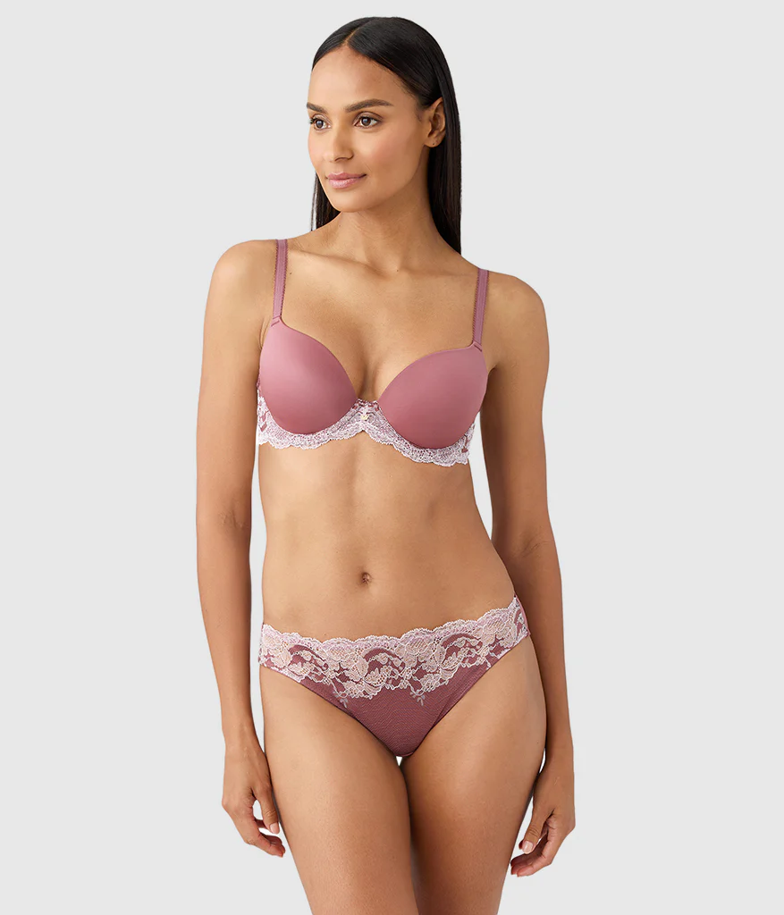 Modern Affair T-Shirt Bra: Rose Brown/Cradle Pink - Image 4