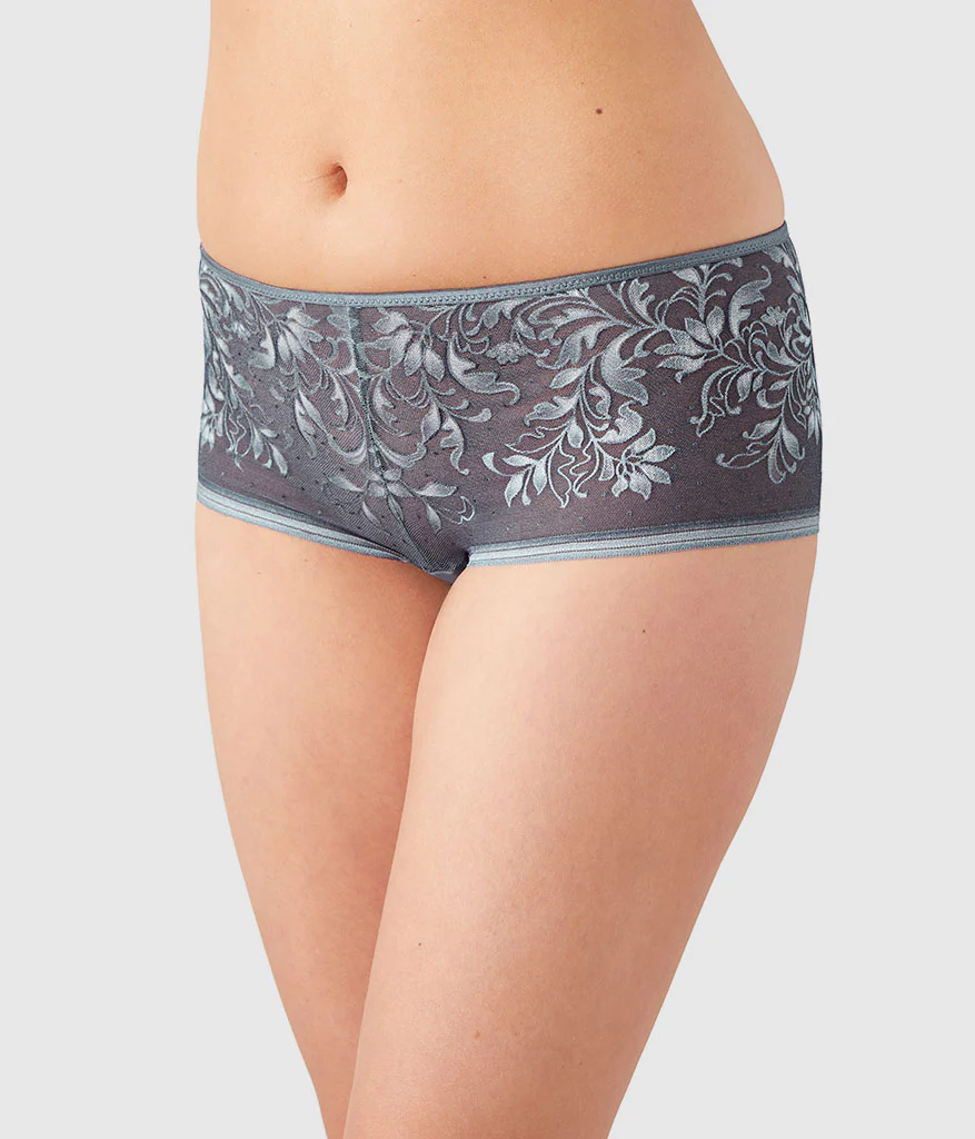 Net Effect Boyshort: Folkstone Gray Multi - Image 2