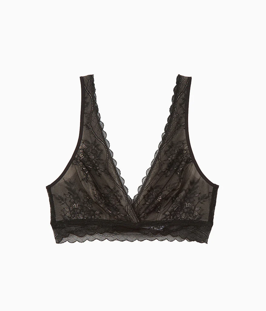 No Strings Attached Bralette: Night - Image 6