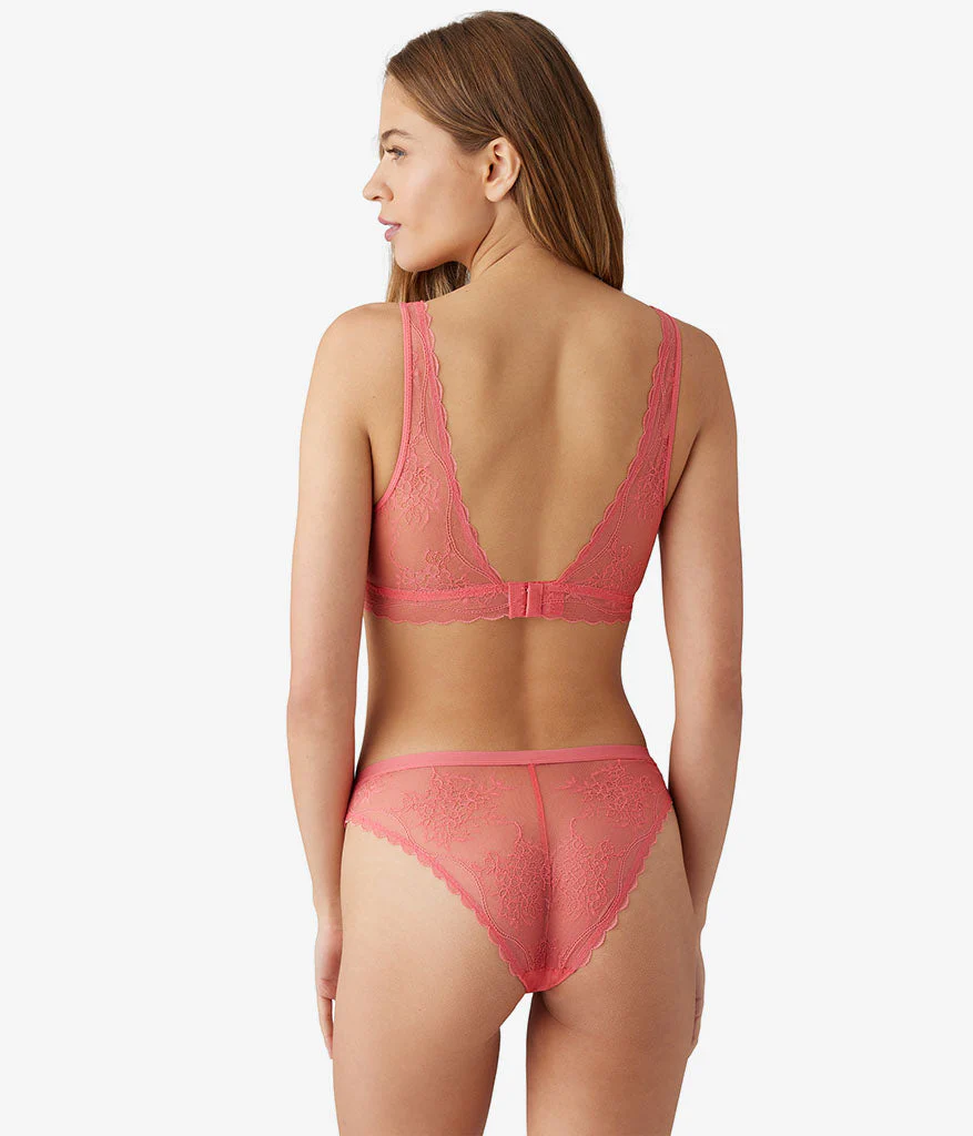 No Strings Attached Bralette: Tea Rose - Image 4