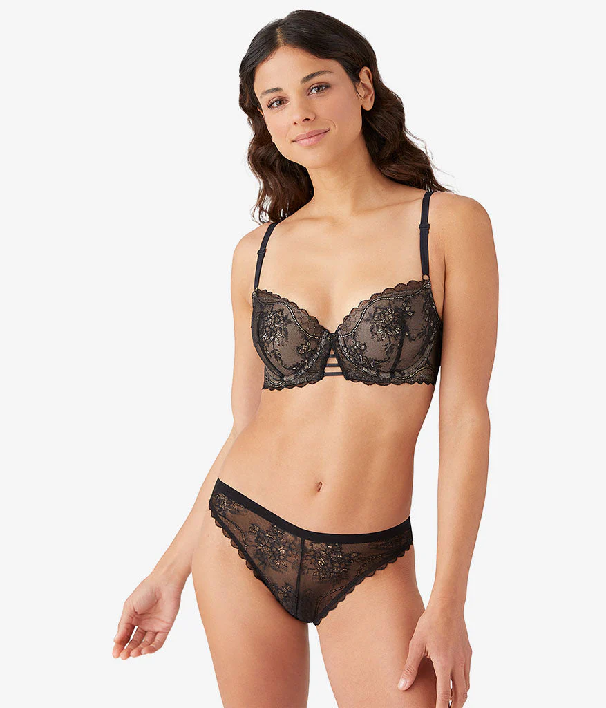 No Strings Attached Contour Bra: Night - Image 4