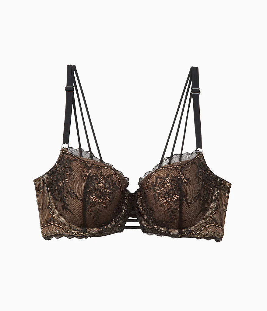 No Strings Attached Contour Bra: Night - Image 5