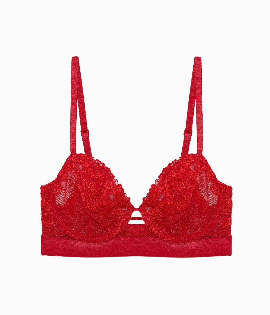 Opening Act Underwire Bra: Haute Red - Image 5