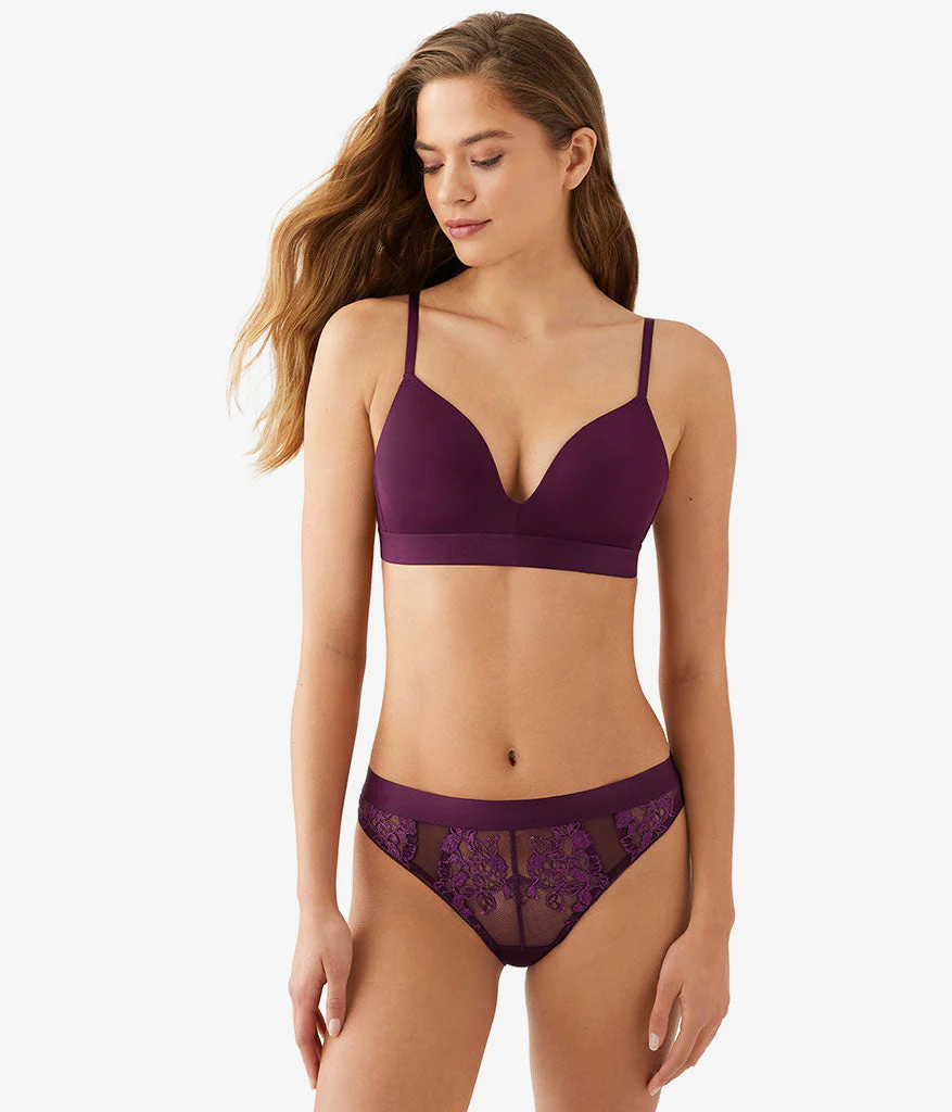 Opening Act Wire Free T-Shirt Bra: Potent Purple - Image 4