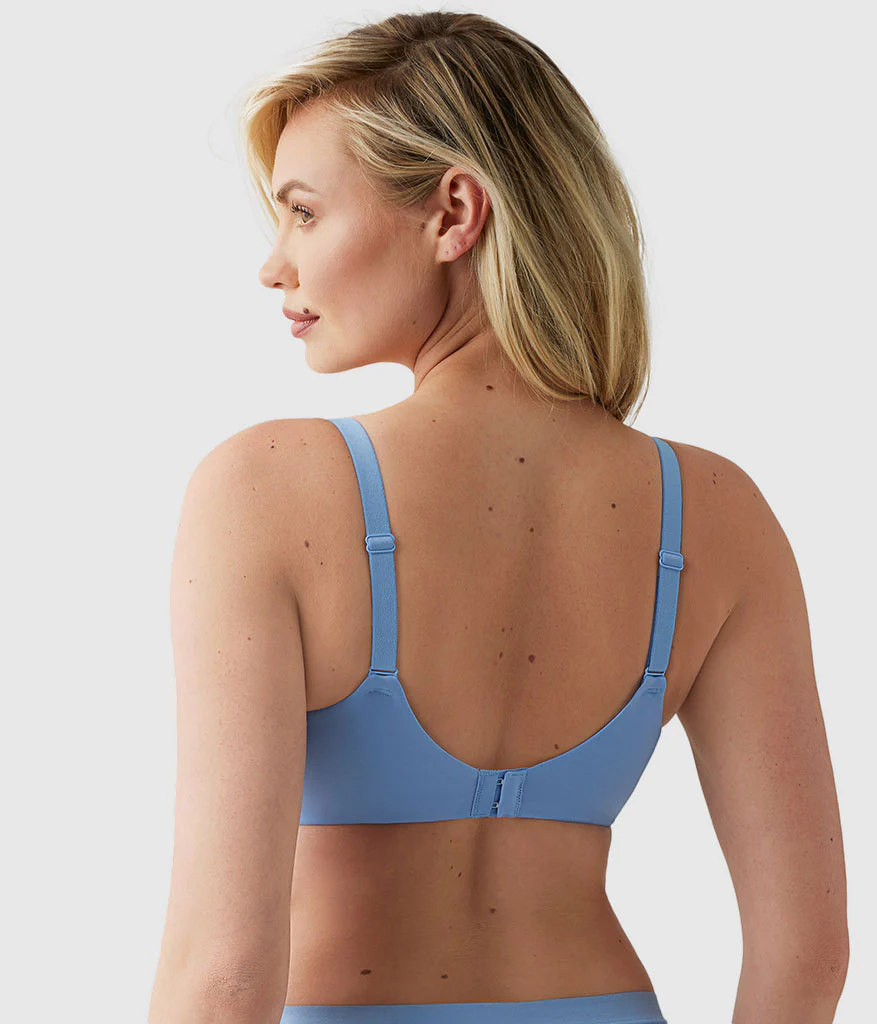 Perfect Primer Full Figure Underwire Bra: Bel Air Blue - Image 2