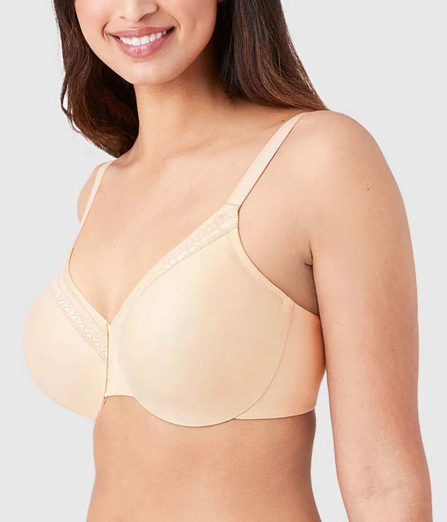 Perfect Primer Full Figure Underwire Bra: Sand - Image 3