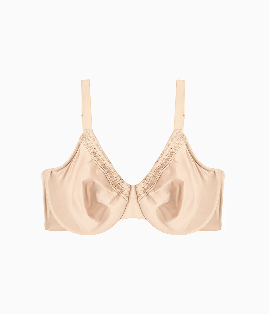 Perfect Primer Full Figure Underwire Bra: Sand - Image 4