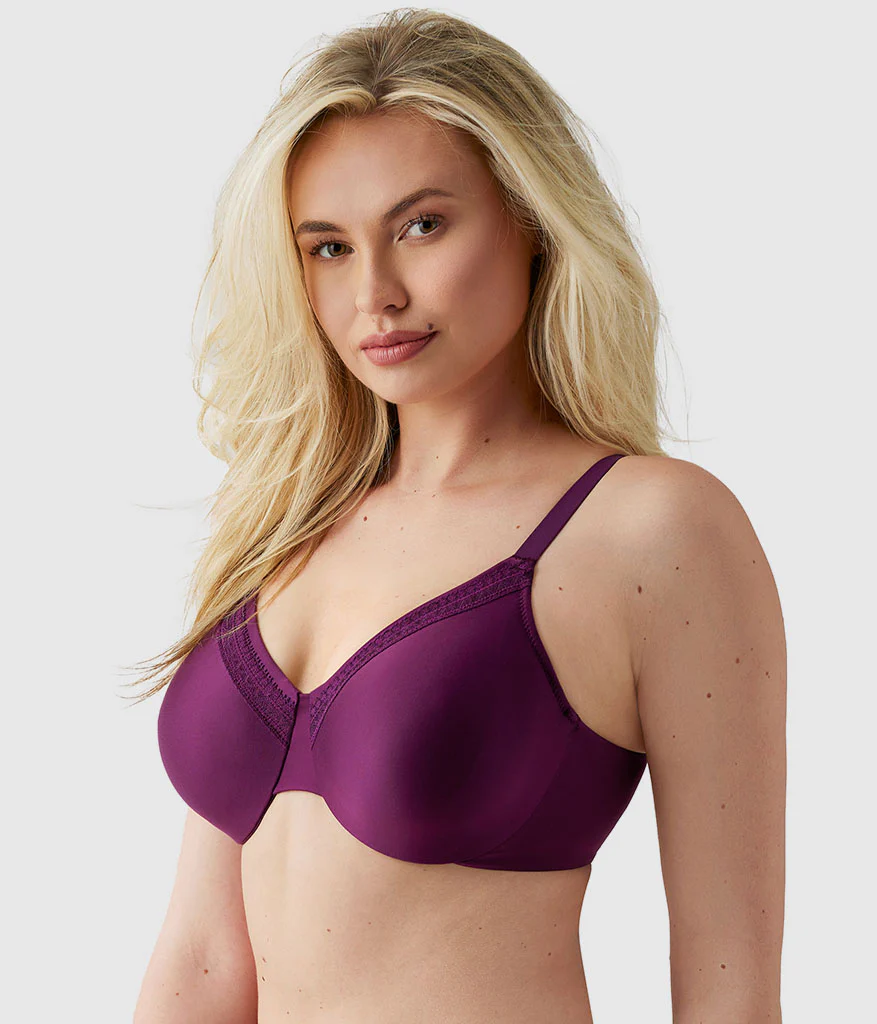Perfect Primer Full Figure Underwire Bra: Winter Bloom - Image 3
