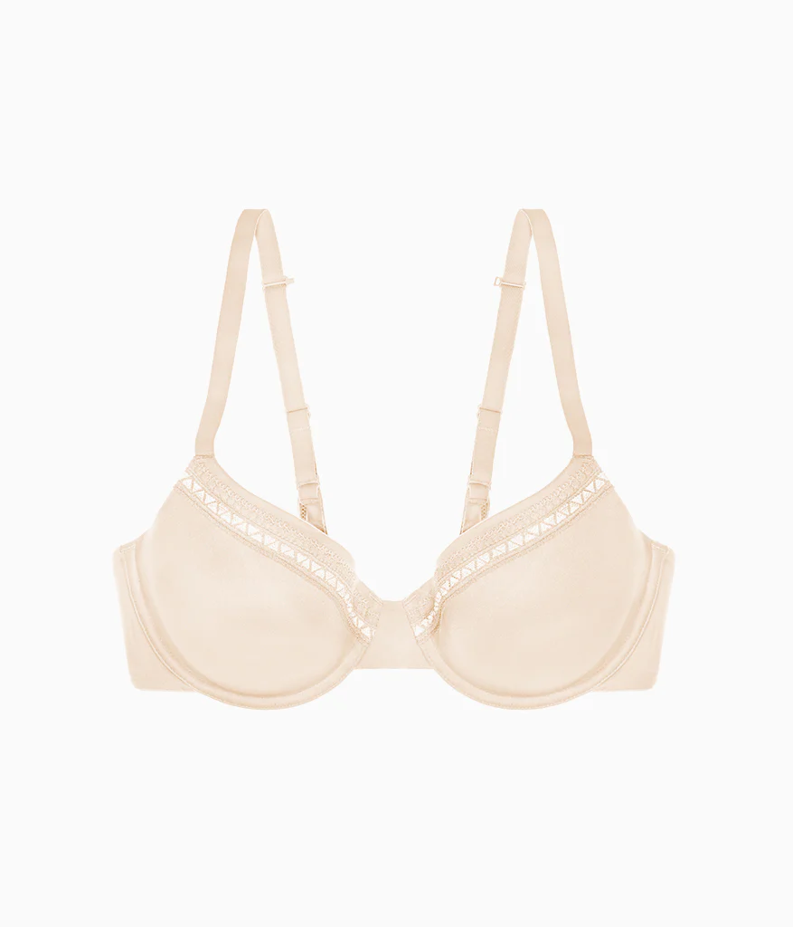 Perfect Primer Underwire T-Shirt Bra: Sand - Image 4