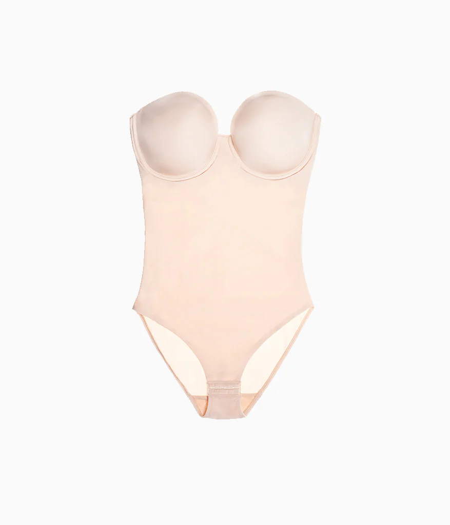 Red Carpet™  Strapless Shaping Body Briefer: Sand - Image 4