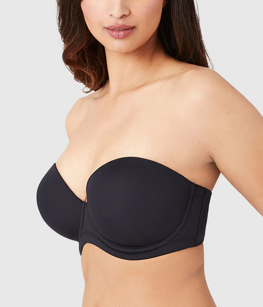 Red Carpet™  Strapless Underwire Bra: Black - Image 2