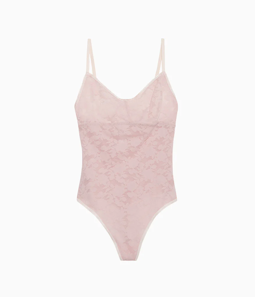 Shadow Scene Bodysuit: Blush Pink - Image 4