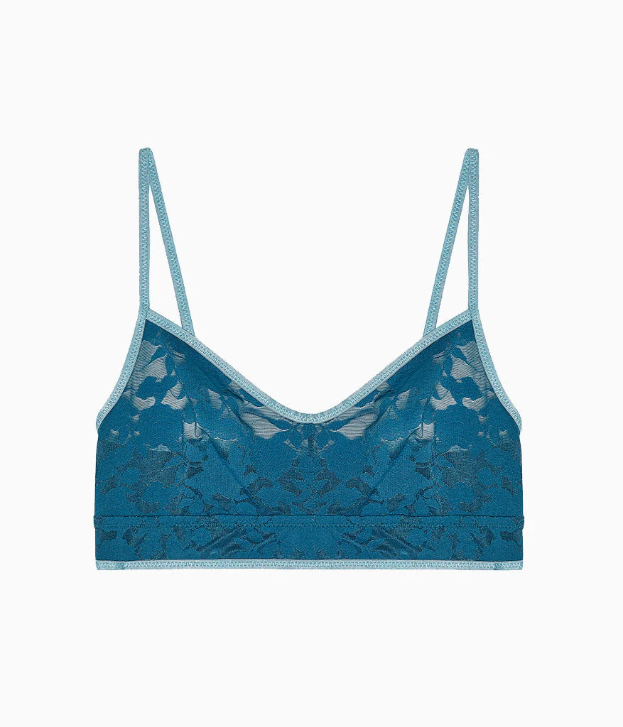 Shadow Scene Bralette: Blue Coral - Image 5