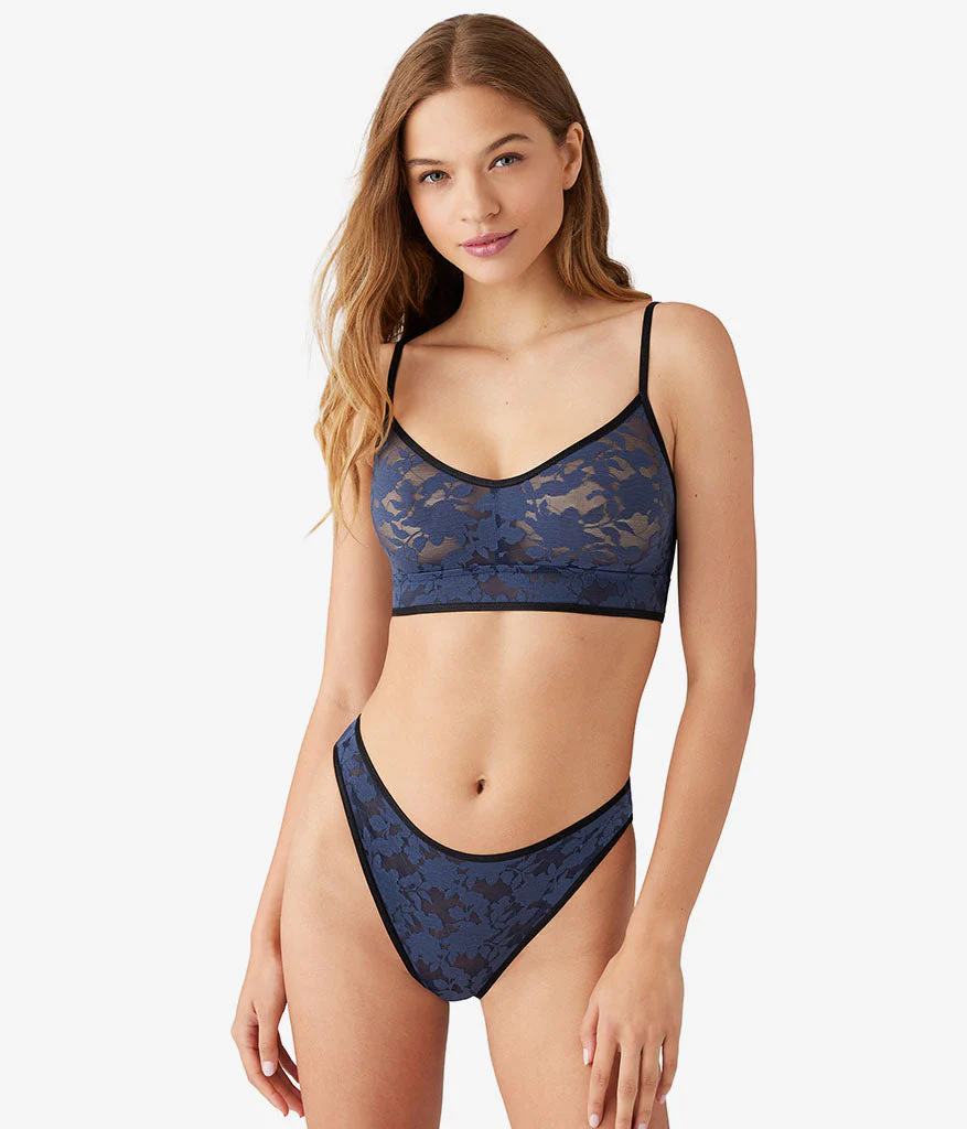 Shadow Scene Bralette: Mood Indigo - Image 4