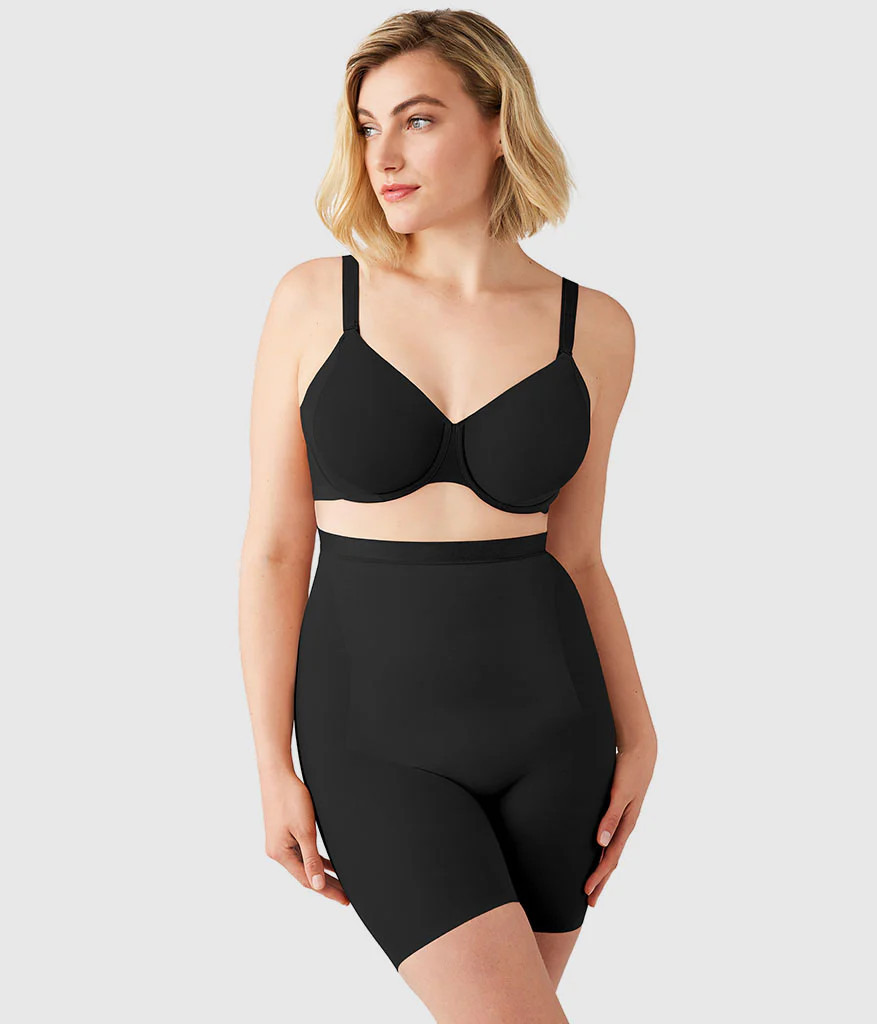 Shape Revelation® Uneven Underwire Bra: Black - Image 4