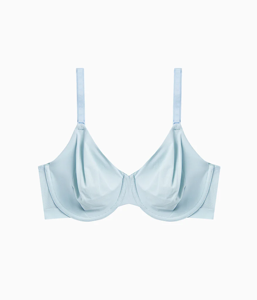 Shape Revelation® Uneven Underwire Bra: Winter Sky - Image 4