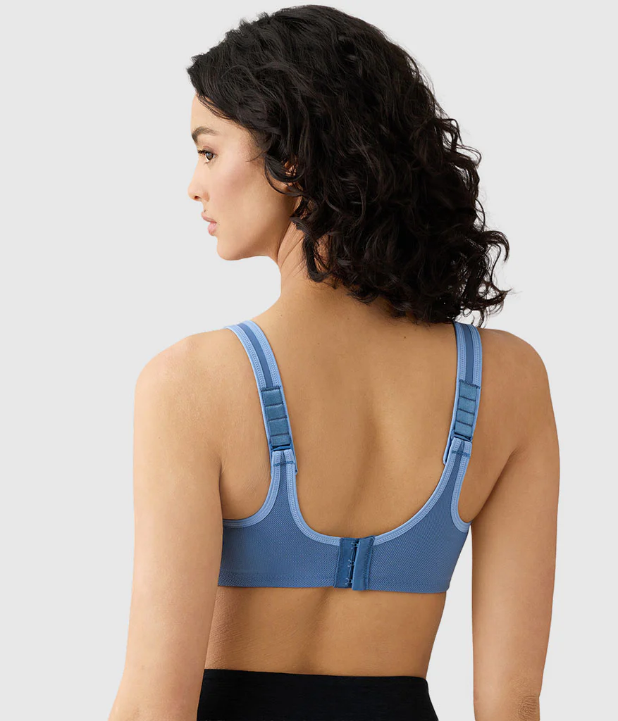 Simone Sport Underwire Bra: Blue Horizon - Image 3