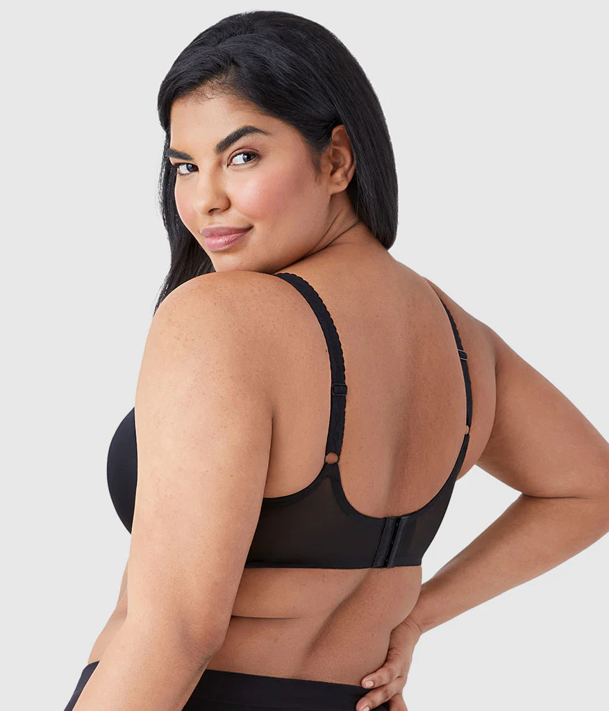 Simple Shaping Minimizer Bra: Black - Image 2