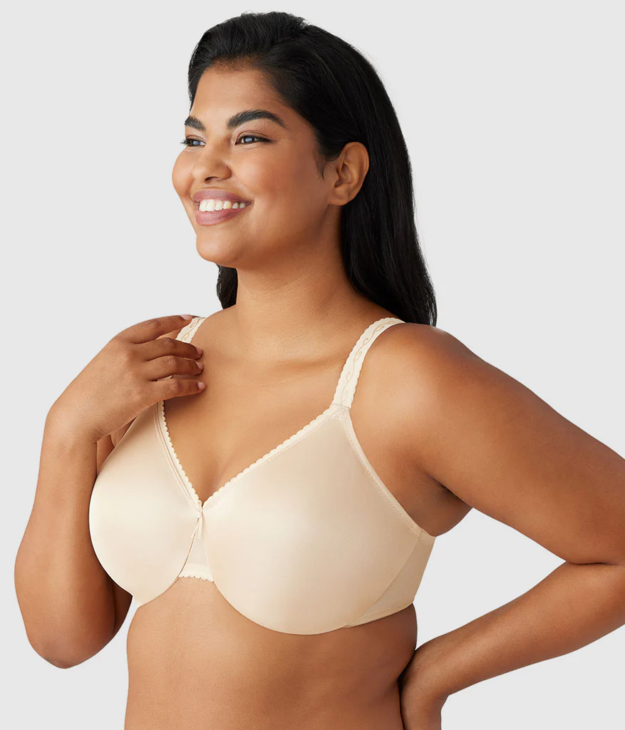 Simple Shaping Minimizer Bra: Sand - Image 3