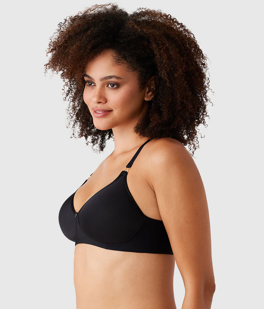 Simply Done Wire Free T-Shirt Bra: Black - Image 4