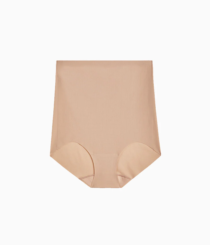 Skinsense Shaping Hi-Waist Brief: Praline - Image 4