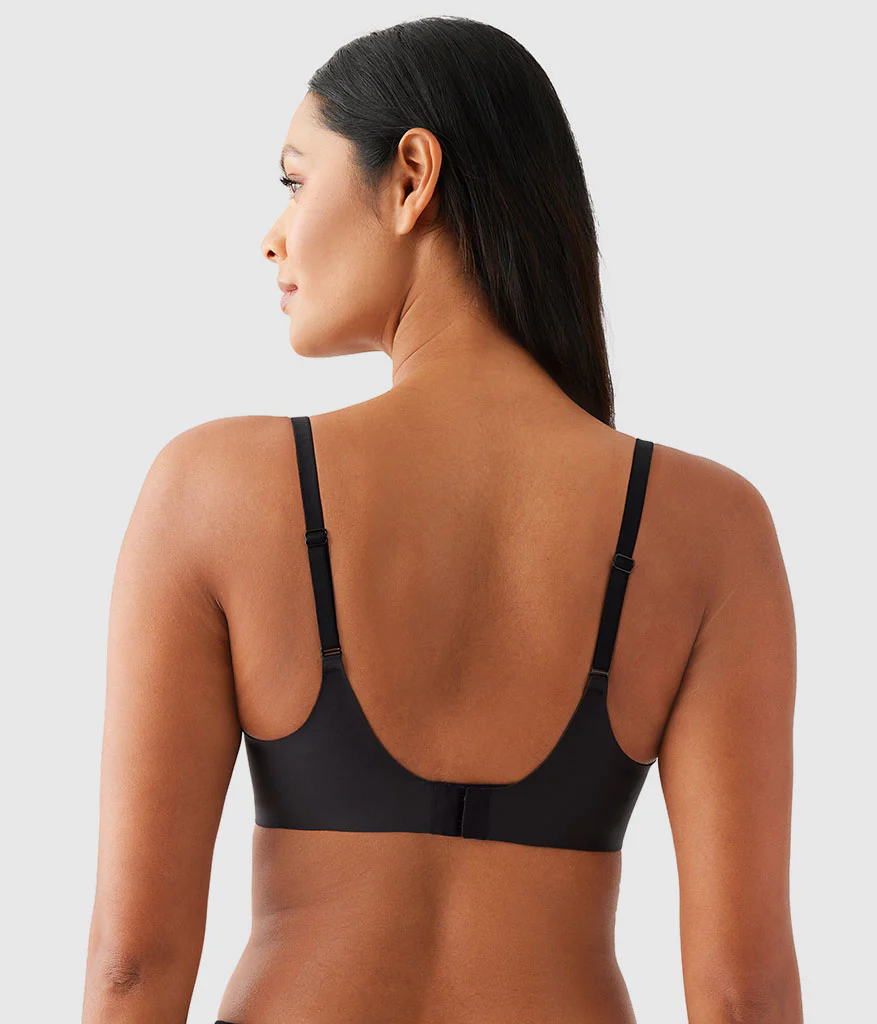 Sleek Standard Underwire Bra: Black - Image 2