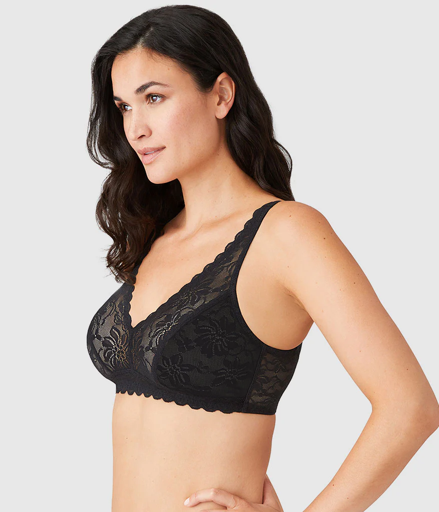 Soft Sense Bralette: Black - Image 2