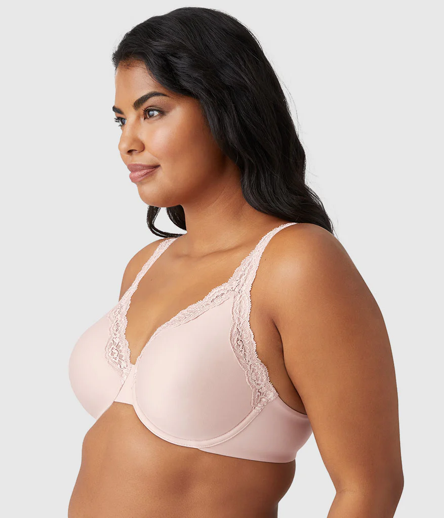Softly Styled Underwire Bra: Rose Dust - Image 3
