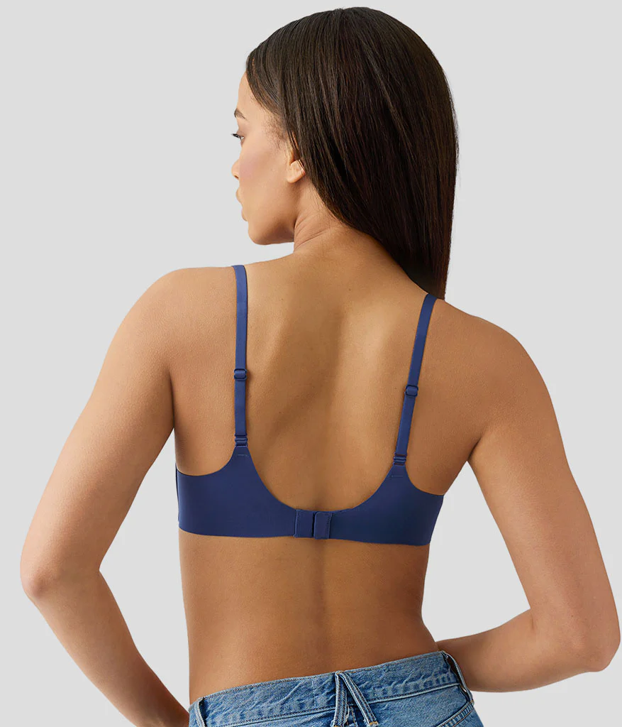 Spotlight Wire Free T-Shirt Bra: Crown Blue - Image 3