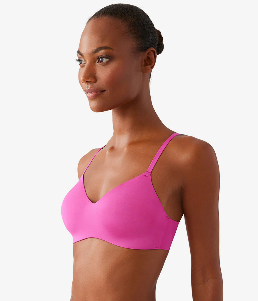 Spotlight Wire Free T-Shirt Bra: Fuchsia Red - Image 2