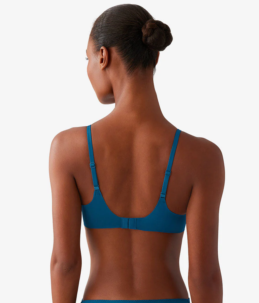 Spotlight Wire Free T-Shirt Bra: Moroccan Blue - Image 3