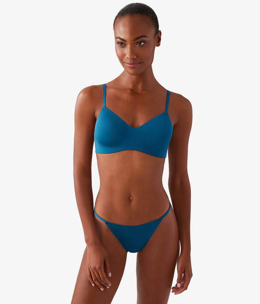 Spotlight Wire Free T-Shirt Bra: Moroccan Blue - Image 4