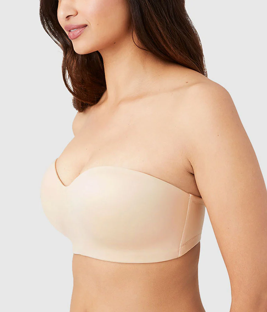 Staying Power Wire Free Strapless Bra: Sand - Image 3