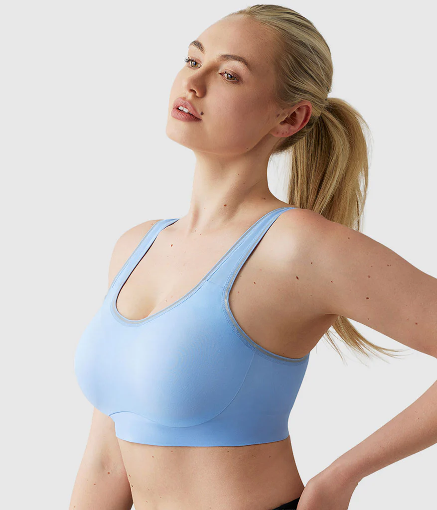 Sydney Sport Underwire Bra: Bel Air Blue - Image 2