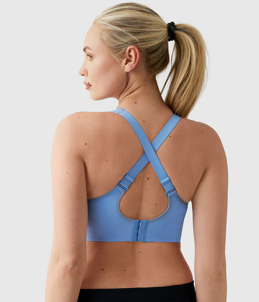 Sydney Sport Underwire Bra: Bel Air Blue - Image 4