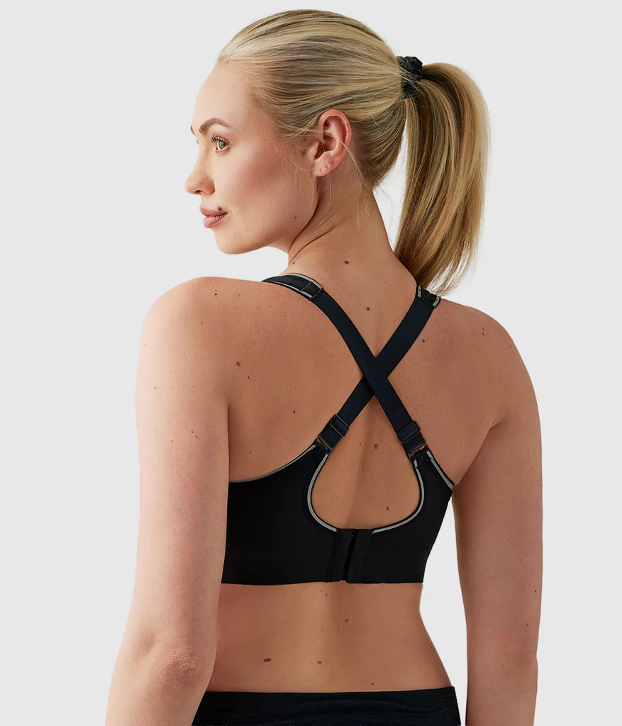 Sydney Sport Underwire Bra: Black - Image 4