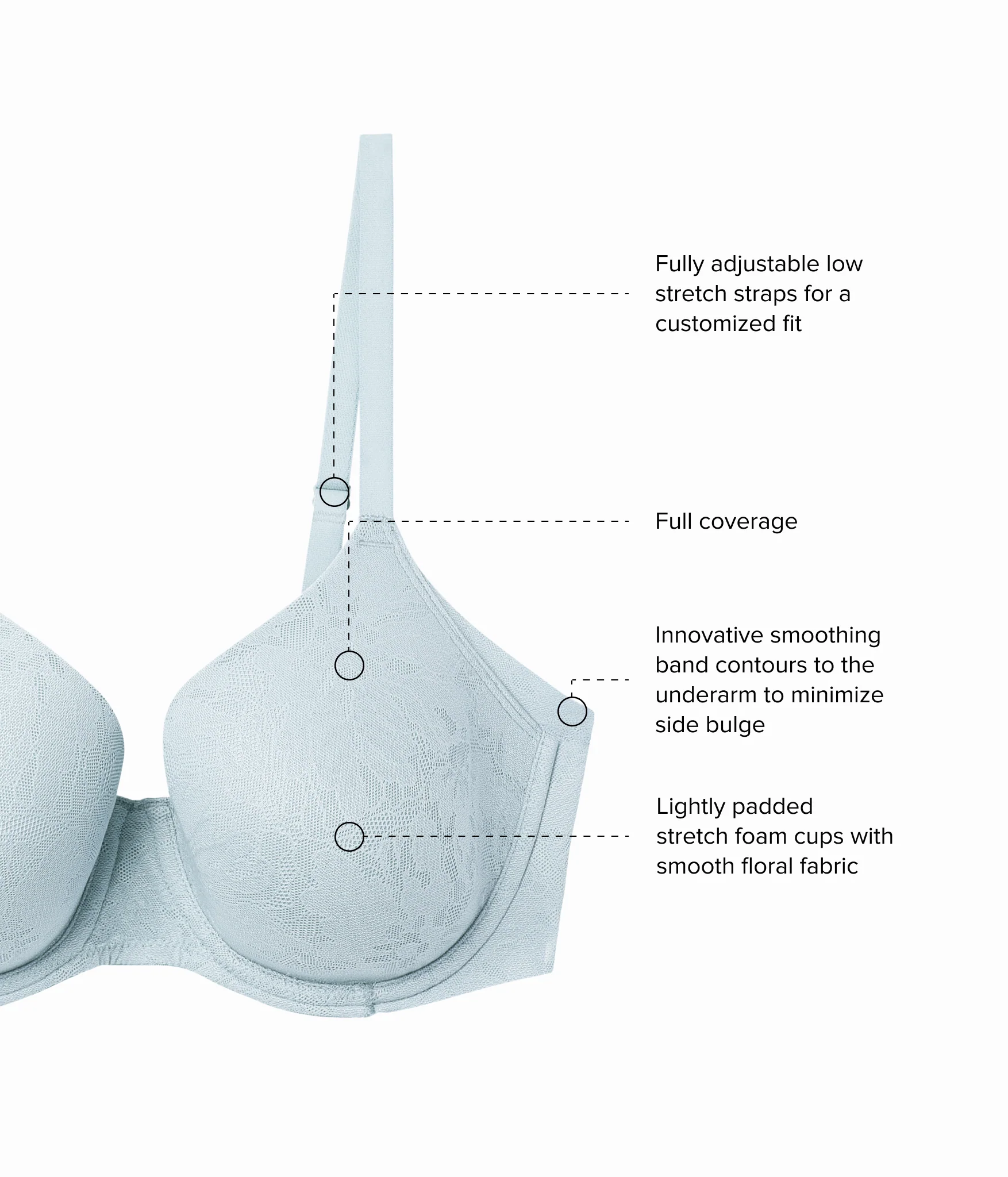 Taking Sides T-Shirt Bra: Belgian Block - Image 4