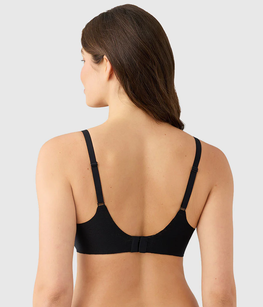 Taking Sides T-Shirt Bra: Black - Image 3