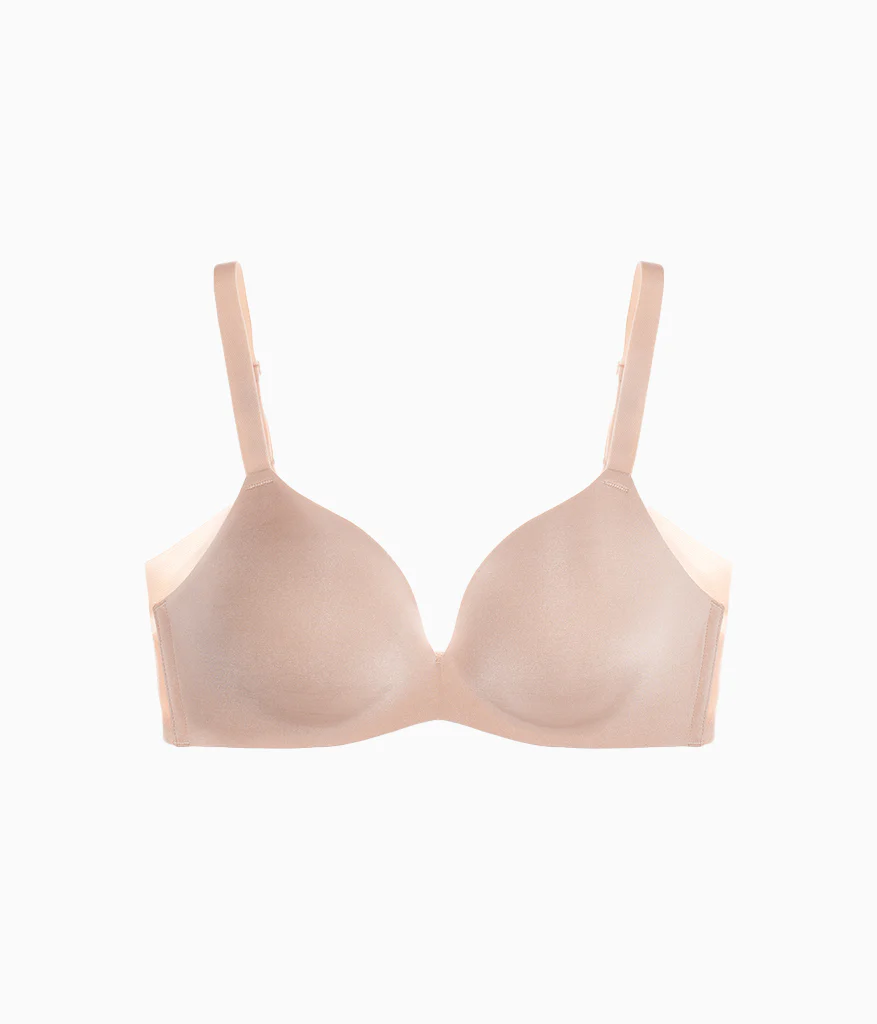 Ultimate Side Smoother Wire Free T-Shirt Bra: Sand - Image 5