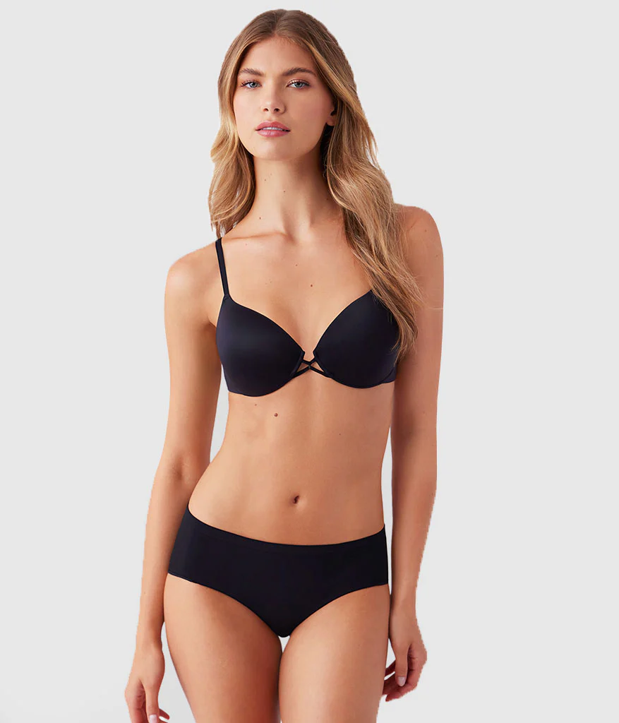Undercover Plunge T-Shirt Bra: Night - Image 4