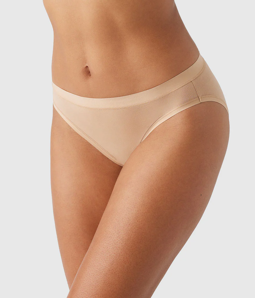 Understated Cotton Bikini: Praline - Image 3