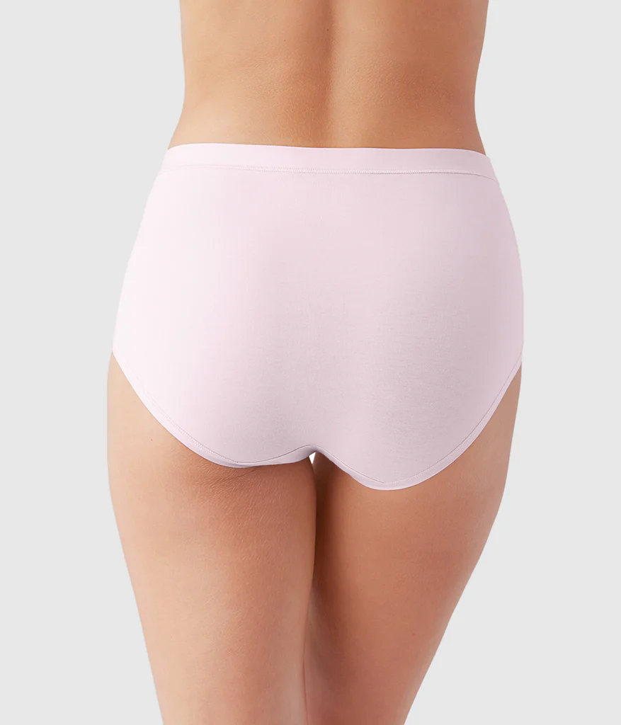 Understated Cotton Brief: Cradle Pink - Image 2